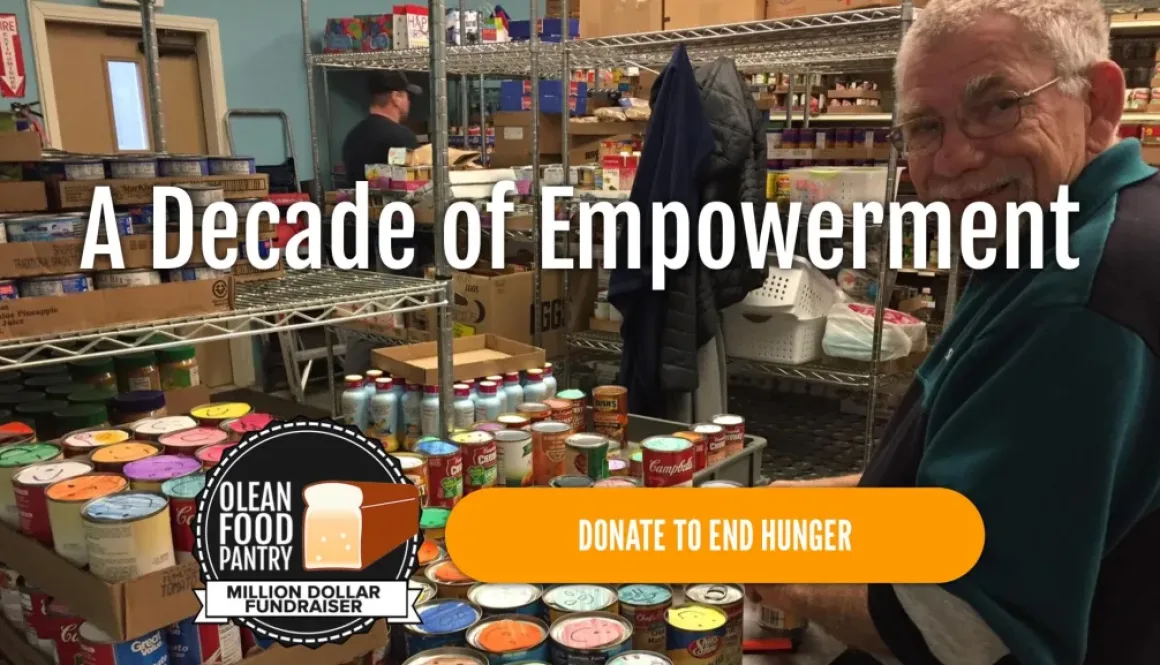 Olean Food Pantry million dollar fundraising campaign